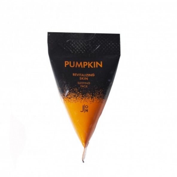 Ночная маска для лица с тыквой , JON, Pumpkin Revitalizing Skin Sleeping Pack, 5 г