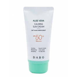 Солнцезащитный крем - Dabo, Aloe Vera Sun Cream SPF 50+ Pa++++,  70 мл