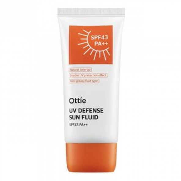 Crema cu protectie solara Ottie, UV Defense Sun Fluid SPF43/PA++, 50ml