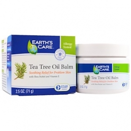 Бальзам для проблемной кожи-Earth’s Care, TeaTree Oil Balm, 71 g