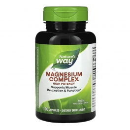 Natures Way, Magnesium Complex 500 mg, 100 caps