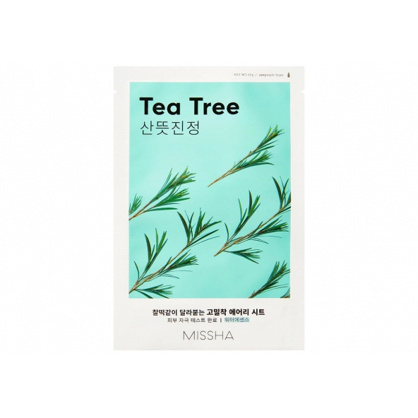 Missha, Airy Fit Sheet Mask, Tea Tree