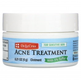 De La Cruz, Acne Treatment with 5% Sulfur, 6 g
