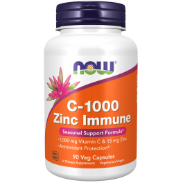 Now Foods C-1000 Zinc Immune,90 veg caps
