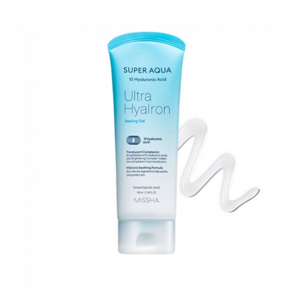Missha, Super Aqua Ultra Hyalron Peeling Gel, 100 ml