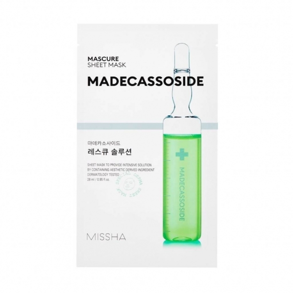 Тканевая маскаMissha, Mascure Sheet Mask with MADECASSOSIDE
