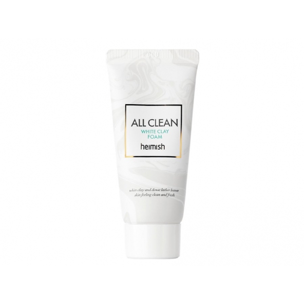 Spuma de curatare-Heimish, All Clean White Clay Foam, Mini, 30 ml