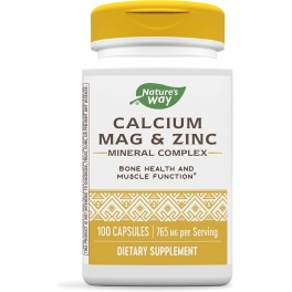 Natures Way, Calcium-Magnesium-Zinc 100 caps