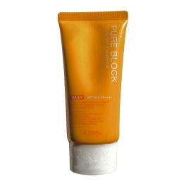 Crema solară - Apieu, Pure Block Natural Daily Sun Cream SPF50/Pa+++, 50 ml