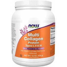 Now Foods, Multi Collagen Protein, 454 Gr.