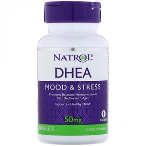 Natrol, DHEA, 50 mg, 60 comprimate