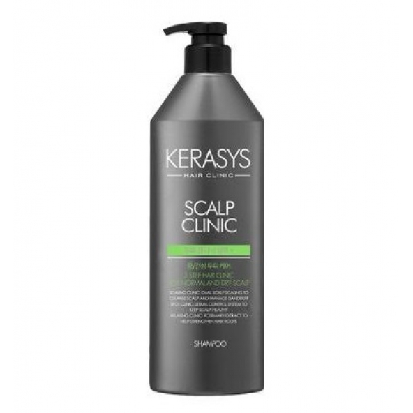 Sampon pentru piele sensibila si grasa a scalpului - Kerasys, Scalp Clinic Shampoo 750 ml