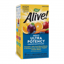 Nature’s Way, Alive!® Once Daily Men's Ultra 60 tabs