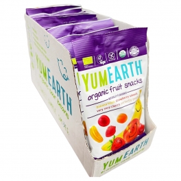 YumEarth, Organic Fruit Snacks 12x 50 gr