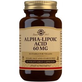 Solgar Alpha Lipoic Acid, 60 mg,30 cap