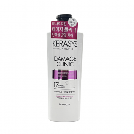 Kerasys, Damage Clinic Shampoo, Sampon restaurator pentru par deteriorat, 750 ml