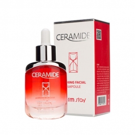 Укрепляющая ампульная сыворотка для лица с керамидами, FarmStay, Ceramide Firming Facial Ampoule, 35 ml