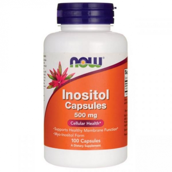 Now Foods, Inositol, 500mg, 100 капсул