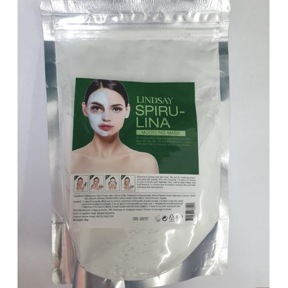 Masca alginata cu Spirulina -Lindsay, Spirulina Modeling Mask Pack