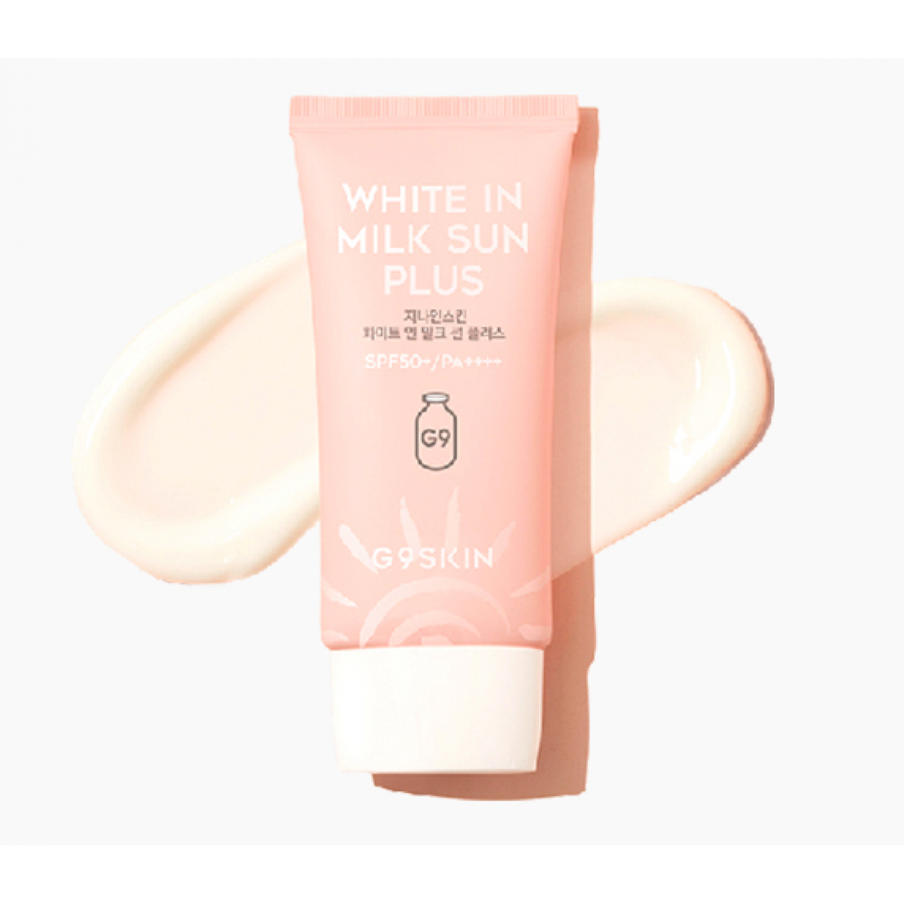 Crema faciala-G9Skin, White In Milk Sun SPF50+ PA++++, Crema faciala cu protectie solara