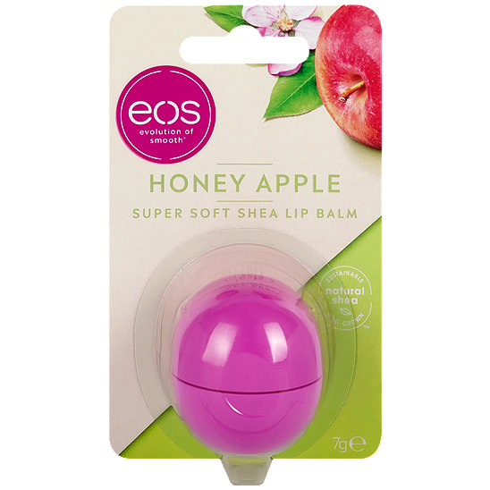 Balsamul de buze-Eos, Smooth Sphere Lip Balm Honey Apple
