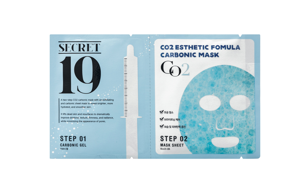Mască carboterapie, Estetic House CP-1, CO2 Esthetic Formula Carbonic Mask, 1 buc