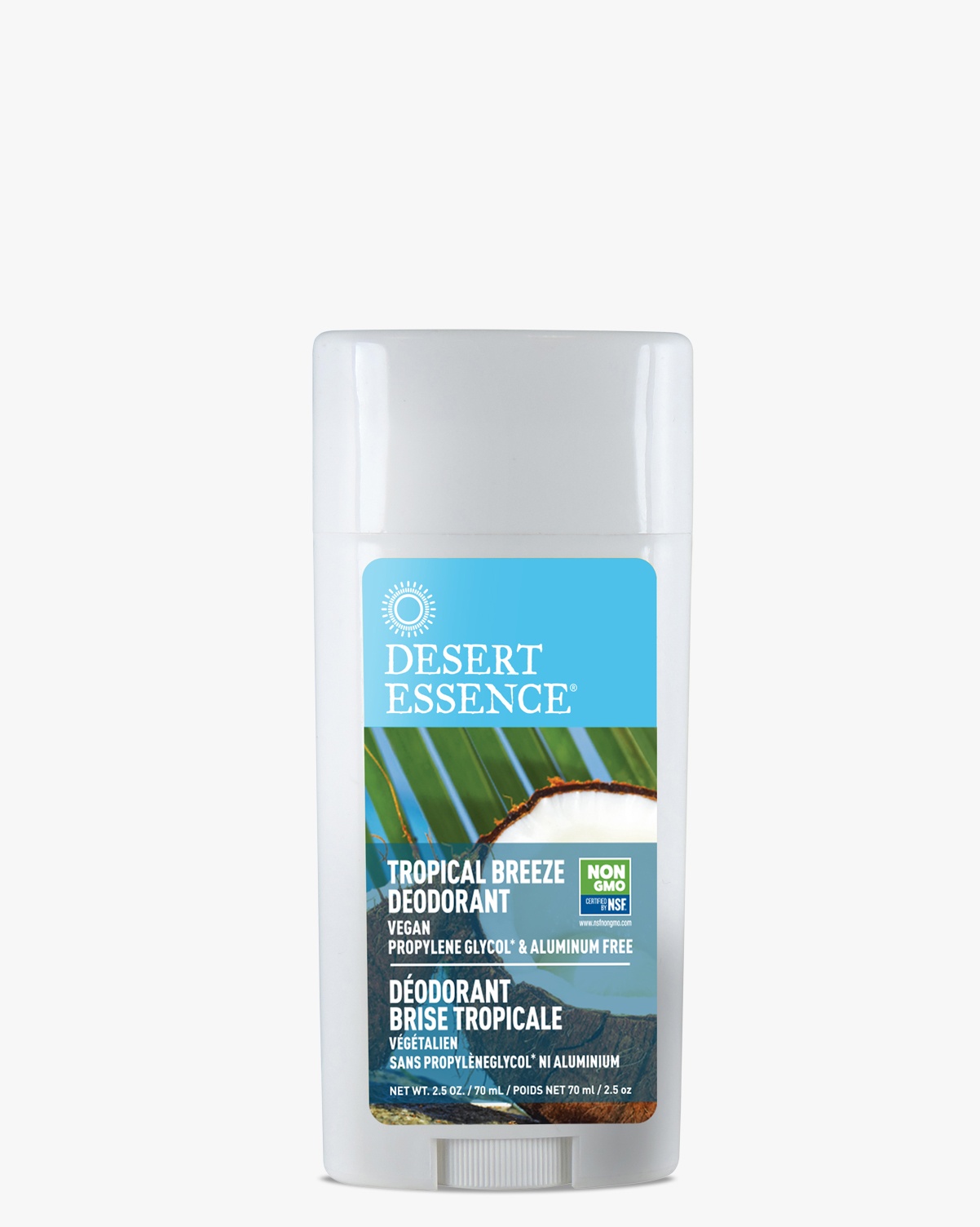 Desert Essence, Tropical Breeze Deodorant, 70 ml