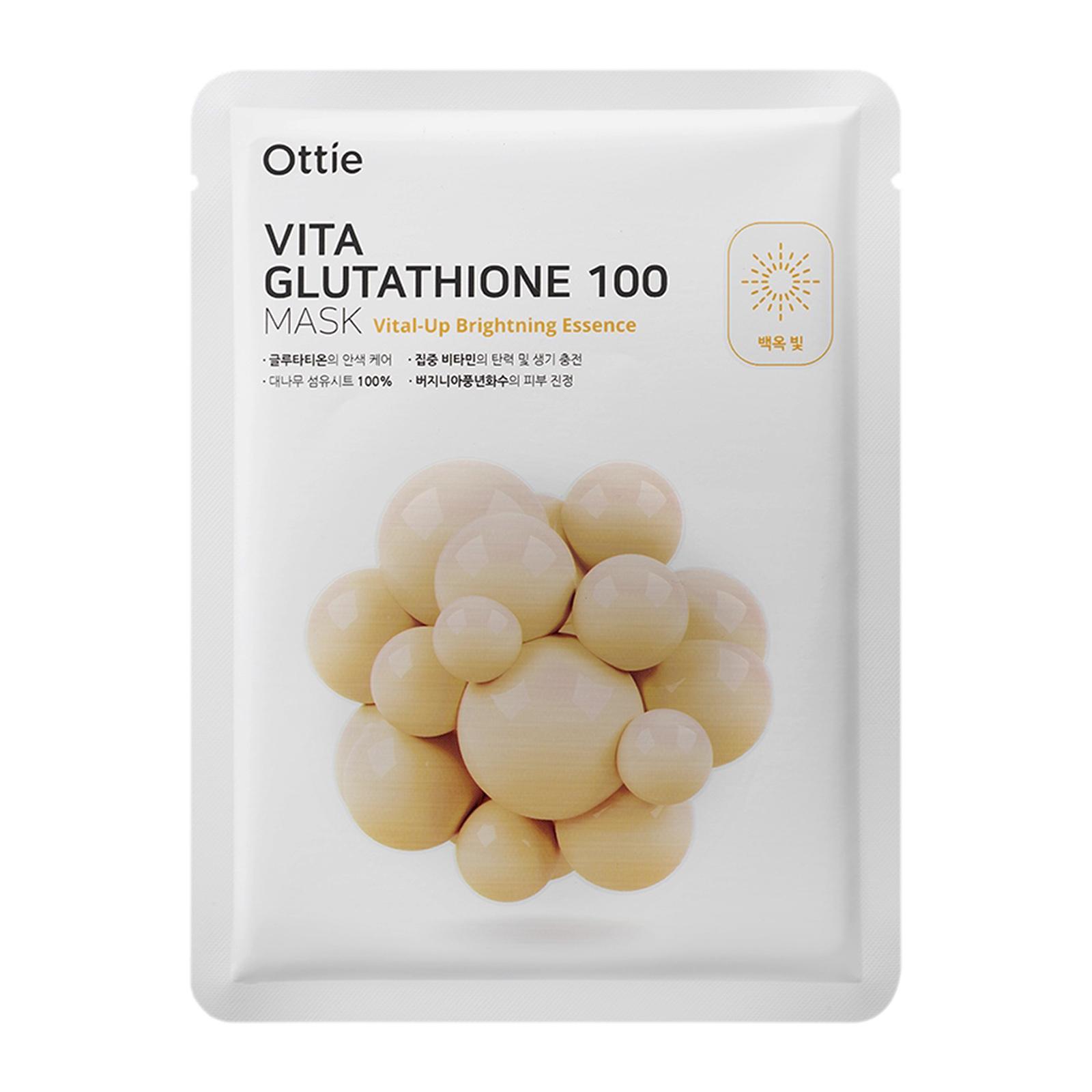 Masca pentru fata Ottie, Vita Glutathione 100 Mask, 23ml