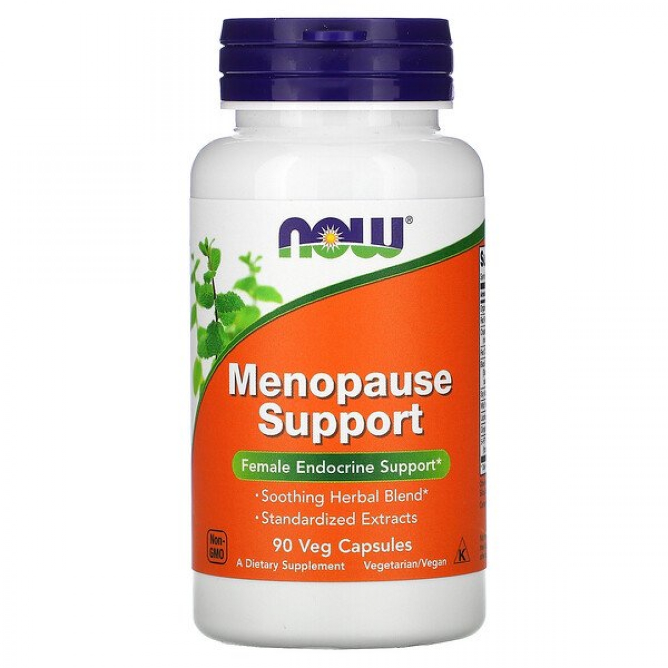 Now Foods, Menopause Support, 90 растительных капсул