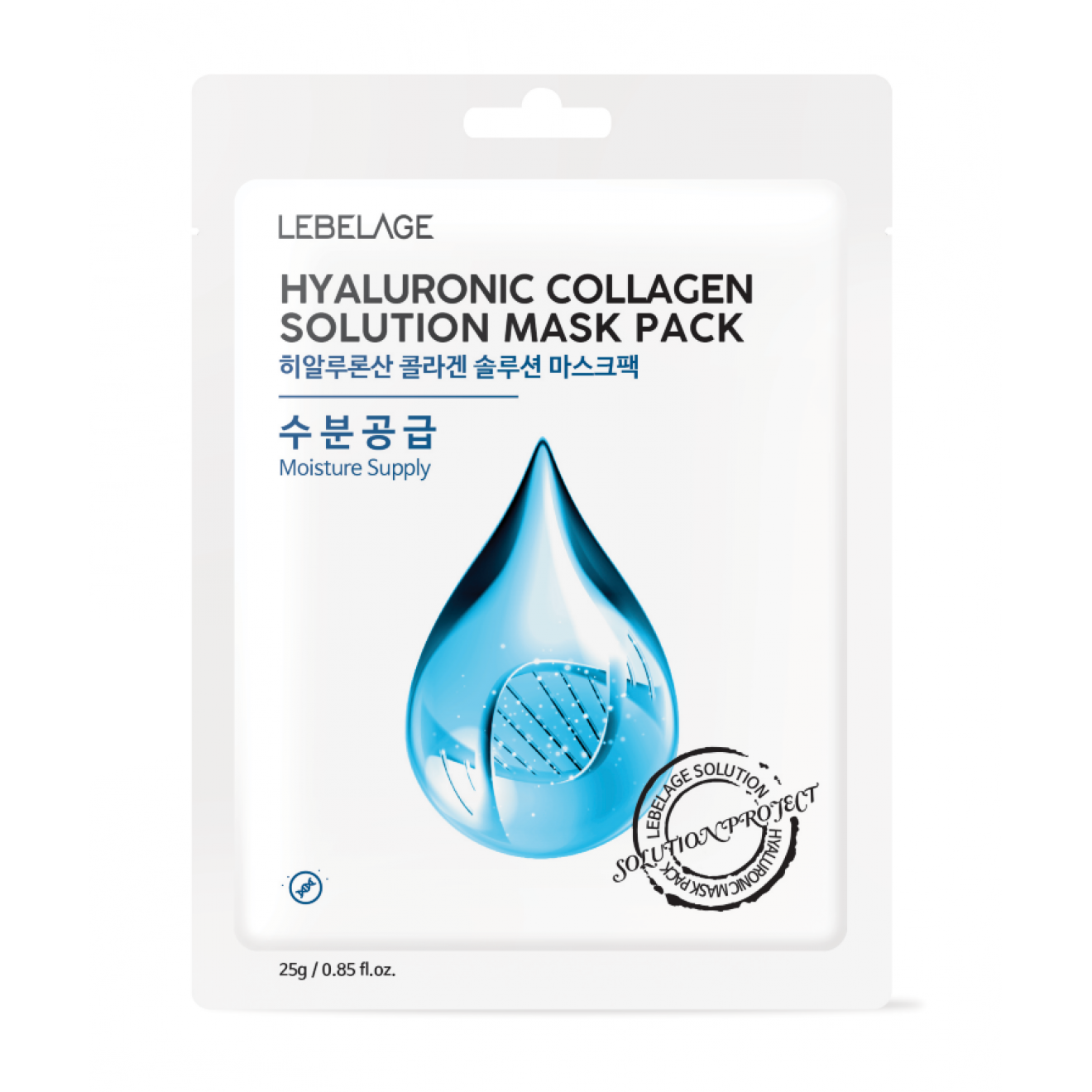 Lebelage, Hyaluronic Collagen Solution Mask, 23g