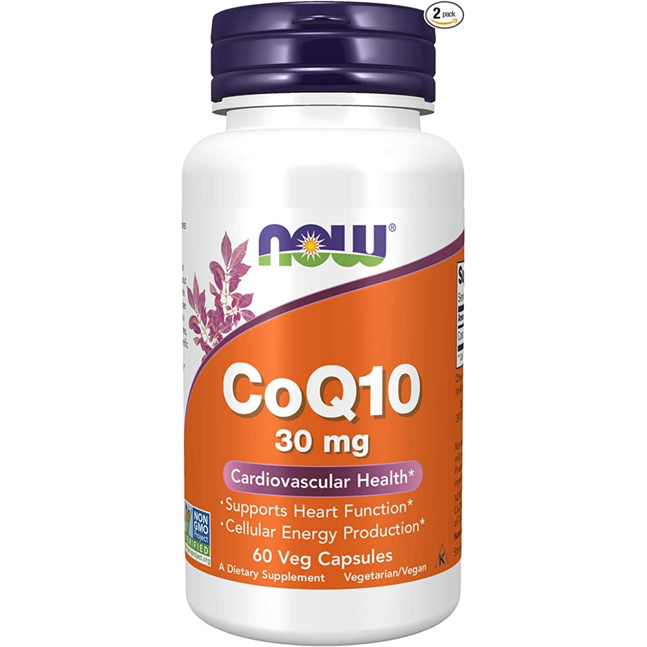 Now Foods, CoQ1, 30 мг, 120 вегетарианских капсул