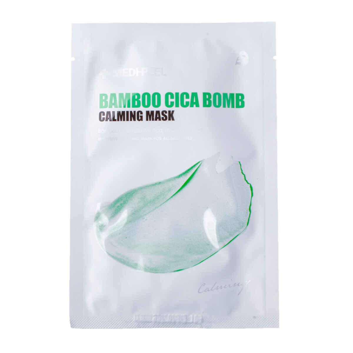 Успокаивающая тканевая маска с центеллой и бамбуком-Medi-Peel, Bamboo Cica Bomb Calming Mask, 25ml