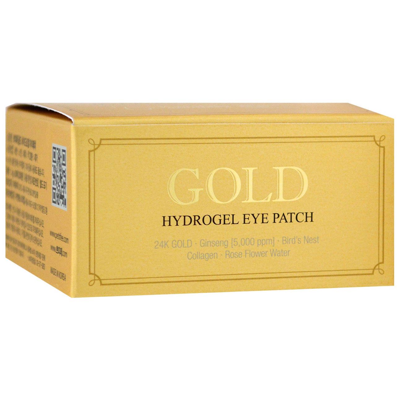 Patchuri din hidrogel , Petitfee Gold Hydrogel Eye Patch, 60 buc