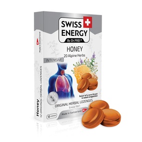 Swiss Energy, Леденцы с 20 травами и медом №12