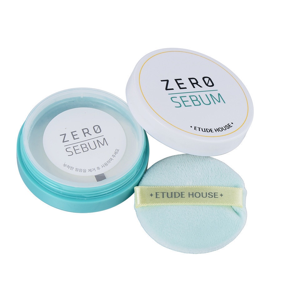 Матирующую пудру для проблемной кожи-Etude House, Zero Sebum Drying Powder, 6 ml