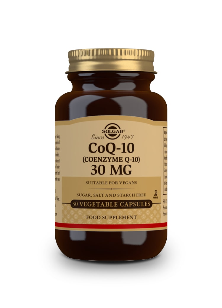 Solgar, Coenzyme Q 10, 30 mg, 30 Veg Caps