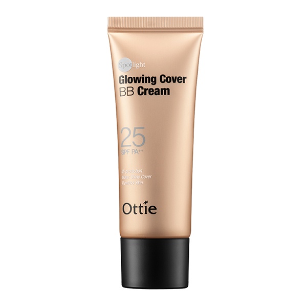 Crema de fata Ottie, Spotlight Glowing Cover BB Cream SPF 25 PA++, 40 ml