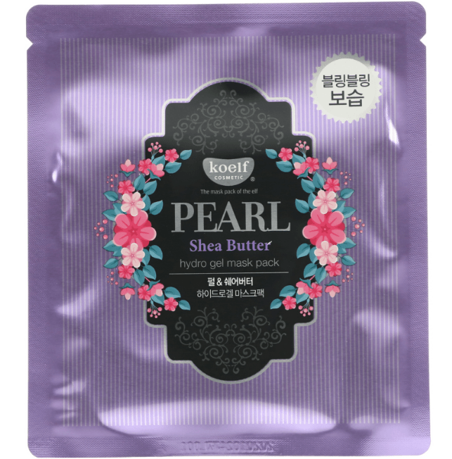 Koelf, Pearl & Shea Butter Hydro Gel Mask Pack
