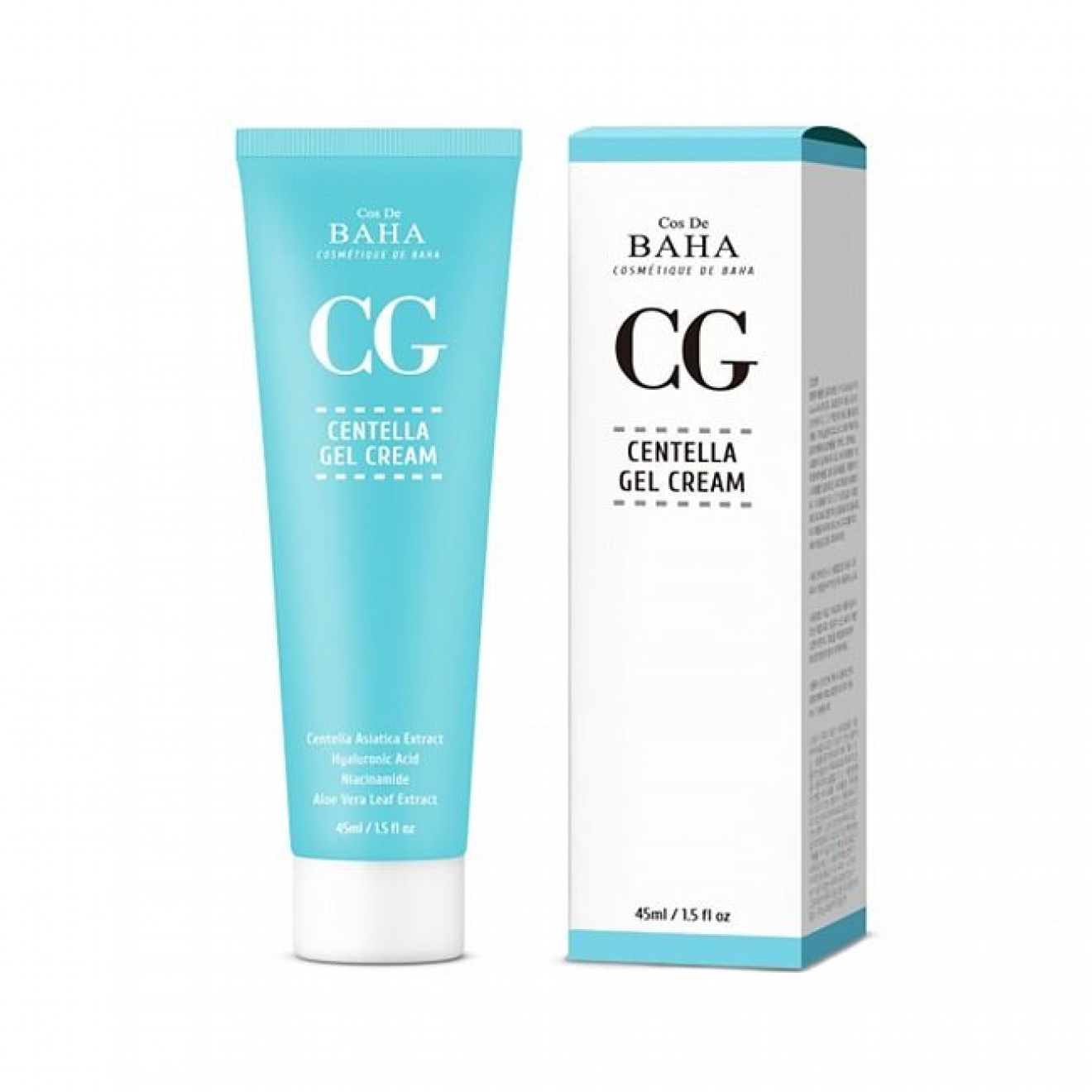 Crema - gel revitalizanta, Cos De Baha, CG Centella Gel Cream, 45ml