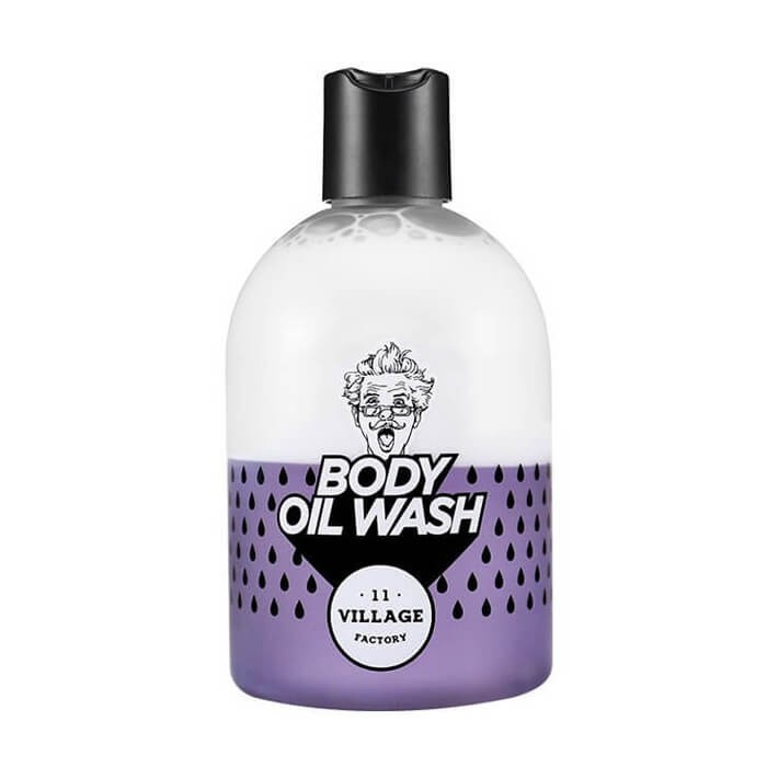 Village, Factory Relax Day Body Oil Wash Violet