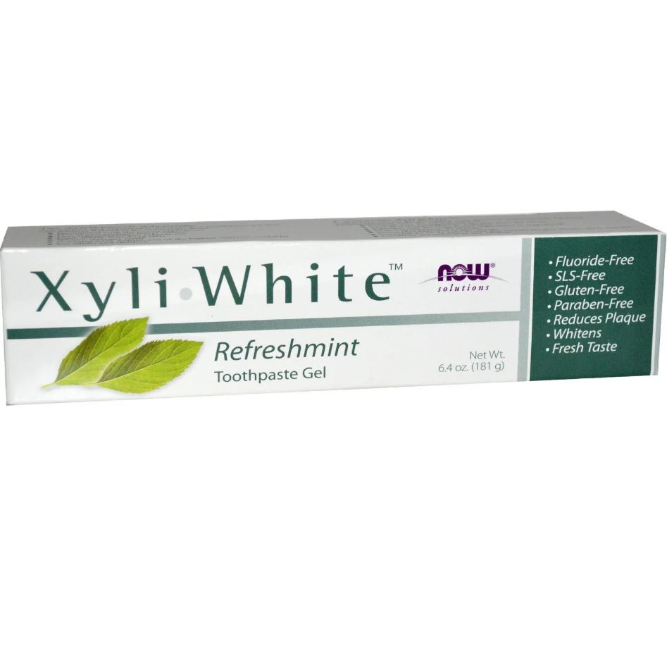 Now Foods, Refreshmint, XyliWhite, 181  мл