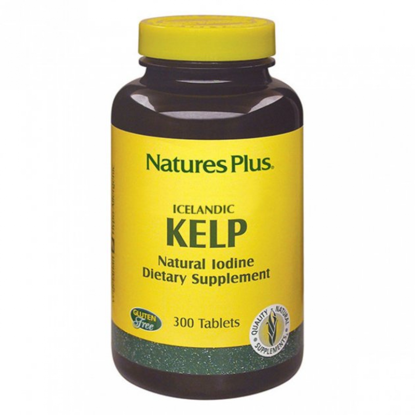 Natures Plus, Icelandic Kelp, 300 comprimate