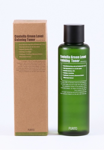 Успокаивающий тоник с центеллой , Purito, Centella Green Level Calming Toner