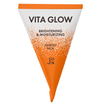 Ночная маска на основе антиоксидантной формулы экстрактов овощей, JON, Vita Glow Brightening & Moisturizing Sleeping Pack, 5 g