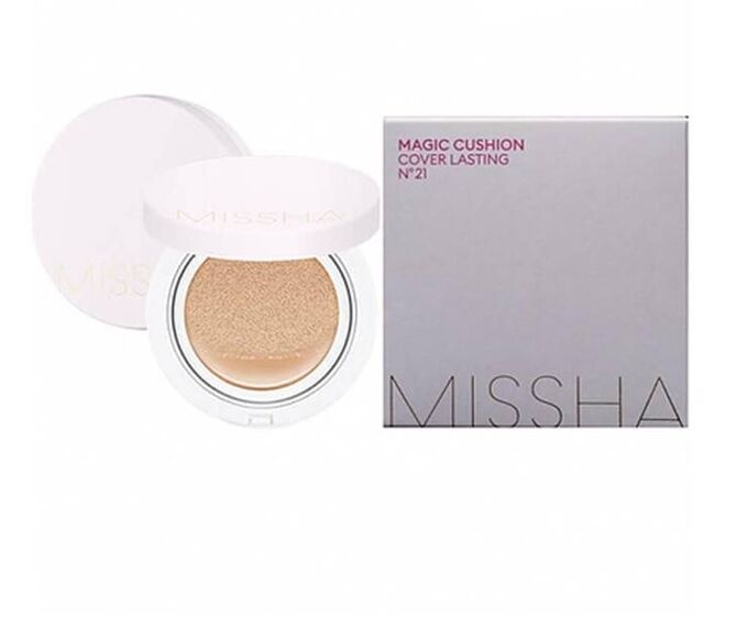 Missha, Magic Cushion Cover Lasting, SPF50+ PA+++, nr.21