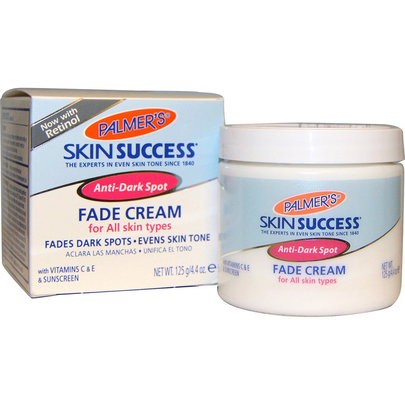 Осветляющий крем для лица ,Palmers, Fade Cream, Anti Dark Spot, Skin Success, 125 g
