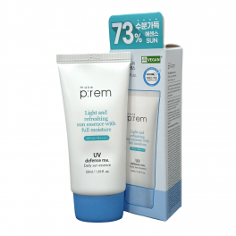 Crema Solara - MakePrem, UV Defense Daily Sun Essence SPF 50+, 50 ml 