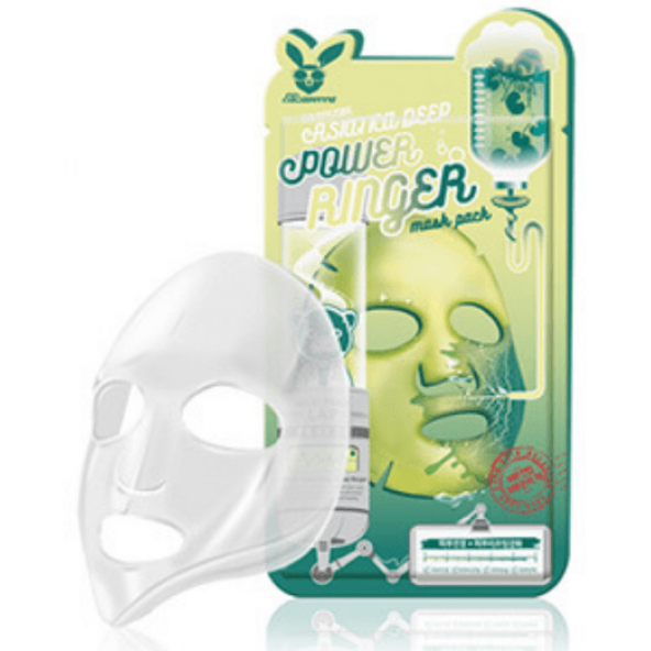 Masca faciala din pinza-Elizavecca, Deep Power Ringer Mask Pack CENTELLA ASIATICA