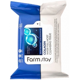 FarmStay, Collagen Water Full Moist Moist Cleansing Tissue