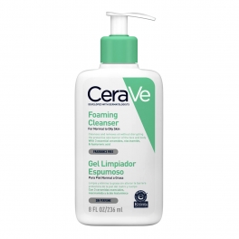 Spumă de curățare pentru piele combinată-Cerave, Foaming Facial Cleanser, 236 ml